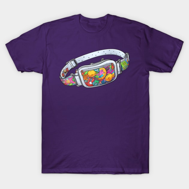Fanny Pack Belt Bag Athletic Trainer T-Shirt by AstroWolfStudio